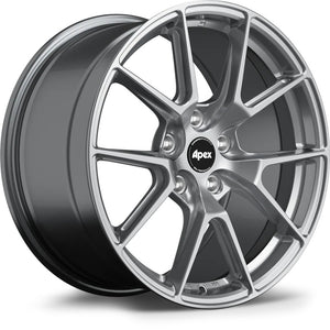 APEX VS-5 18" Staggered Wheel Set for BMW E82 - 1 Series Coupe
