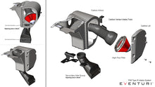 Load image into Gallery viewer, Eventuri Honda Civic FK8 Type R Carbon Intake V2